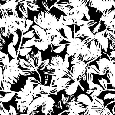 Moda tekstil, grafik, arka plan ve el sanatları için Doğulu çiçek desensiz arkaplan