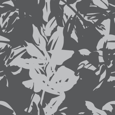 Moda tekstil, grafik, arka plan ve el sanatları için kusursuz desenli fırça darbeleri