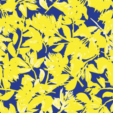 Moda tekstil, grafik, arka plan ve el sanatları için Doğulu çiçek desensiz arkaplan