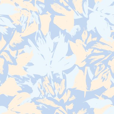 Moda tekstil, grafik, arka plan ve el sanatları için kusursuz desenli fırça darbeleri