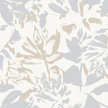 Moda tekstil, grafik, arka plan ve el sanatları için kusursuz desenli fırça darbeleri