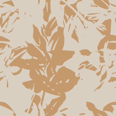 Moda tekstil, grafik, arka plan ve el sanatları için kusursuz desenli fırça darbeleri