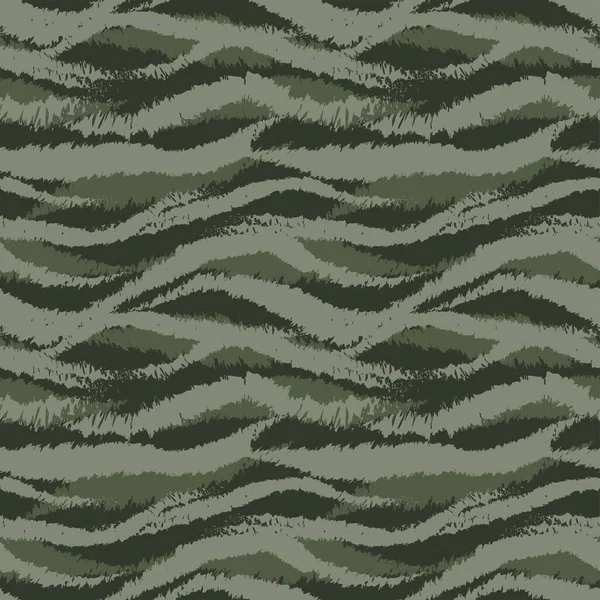 Camouflage Abstraktes Nahtloses Musterdesign Für Modetextilien Und Grafiken — Stockvektor
