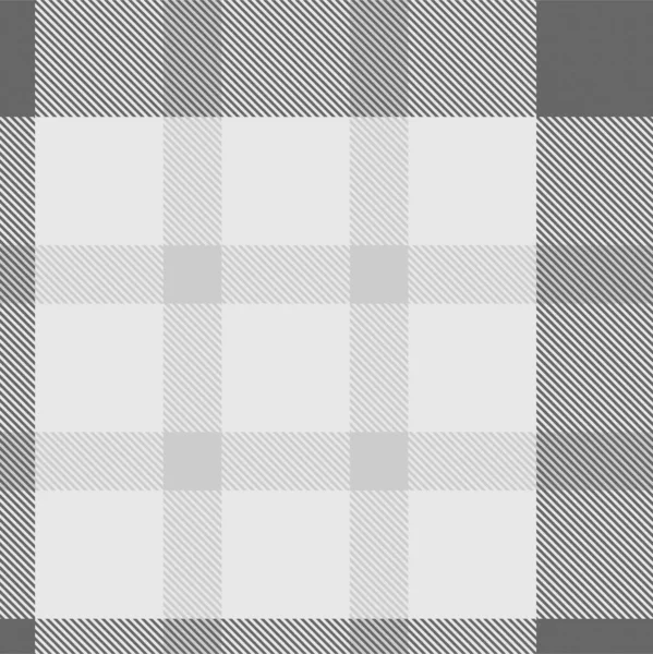 Monochrome Minimal Plaid Textured Seamless Pattern Fashion Textiles Graphics — Image vectorielle