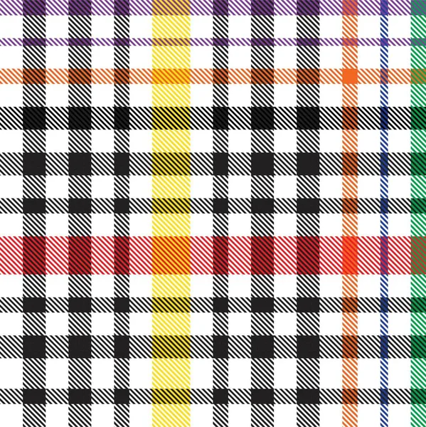 Gökkuşağı Ekoseli, kareli, ekose desenli moda tekstil ve grafikleri için uygun