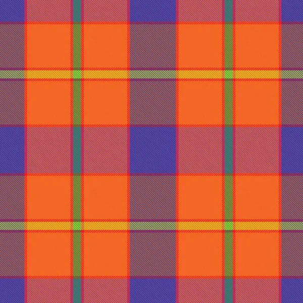 Rainbow Plaid Checkered Tartan Seamless Pattern Suitable Fashion Textiles Graphics — Stock Vector