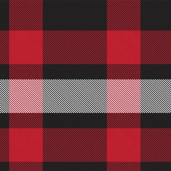 Red Minimal Plaid Textured Seamless Pattern Fashion Textiles Graphics — Image vectorielle