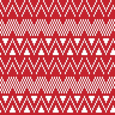 Örgü, moda tekstili ve grafikler için argyle Fair Island kusursuz desen tasarımı