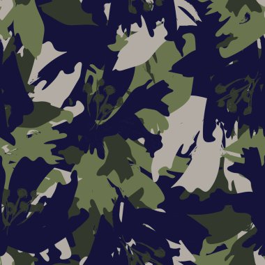 Moda tekstil, grafik, arka plan ve el sanatları için kusursuz desenli fırça darbeleri