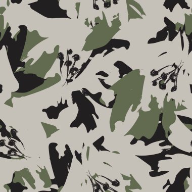 Moda tekstil, grafik, arka plan ve el sanatları için kusursuz desenli fırça darbeleri