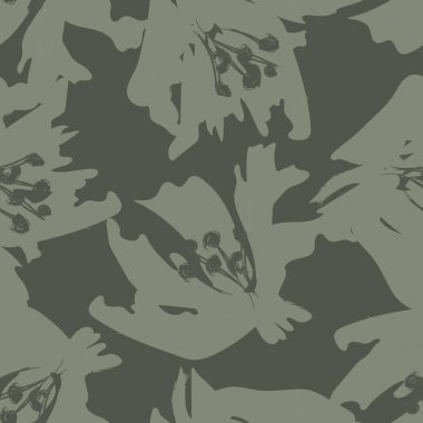 Moda tekstil, grafik, arka plan ve el sanatları için kusursuz desenli fırça darbeleri