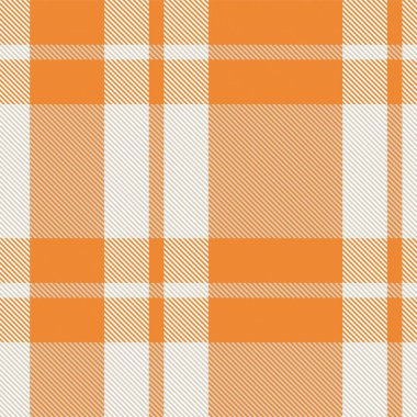 Orange Minimal Plaid textured seamless pattern for fashion textiles and graphics