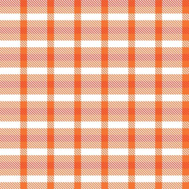 Orange Minimal Plaid textured seamless pattern for fashion textiles and graphics