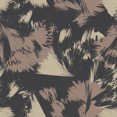 Floral brush strokes textured seamless pattern design for fashion textiles, graphics, backgrounds and crafts