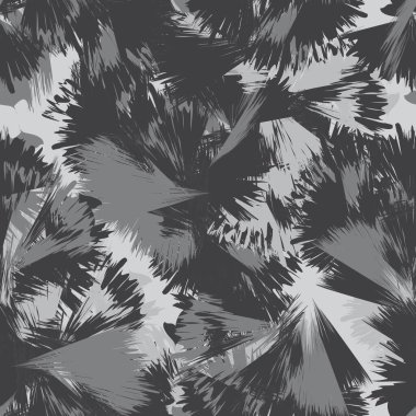 Floral brush strokes textured seamless pattern design for fashion textiles, graphics, backgrounds and crafts