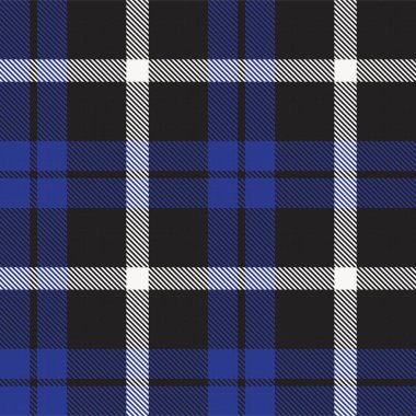 Blue Minimal Plaid textured seamless pattern for fashion textiles and graphics