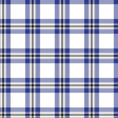 Blue Minimal Plaid textured seamless pattern for fashion textiles and graphics