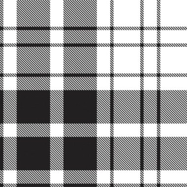 Monochrome Minimal Plaid textured seamless pattern for fashion textiles and graphics