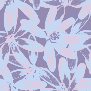 Moda tekstil, grafik, arka plan ve el sanatları için kusursuz desenli fırça darbeleri