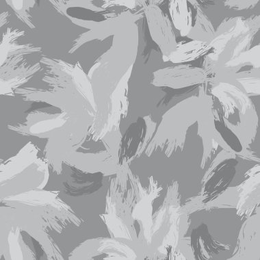 Moda tekstil, grafik, arka plan ve el sanatları için kusursuz desenli fırça darbeleri