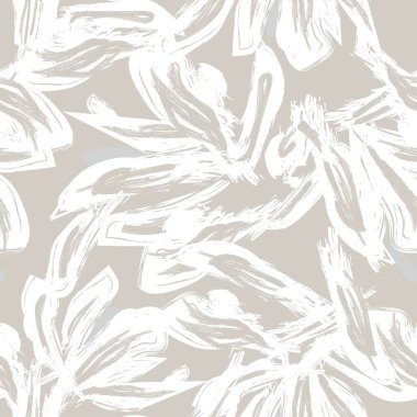 Moda tekstil, grafik, arka plan ve el sanatları için kusursuz desenli fırça darbeleri