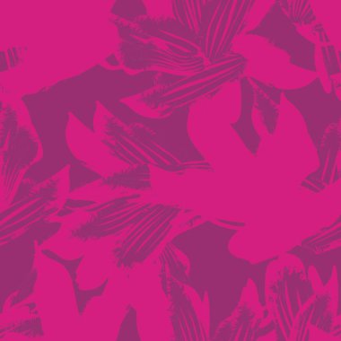 Moda tekstil, grafik, arka plan ve el sanatları için kusursuz desenli fırça darbeleri