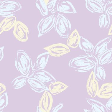 Abstract Floral seamless pattern design for fashion textiles, graphics, backgrounds and crafts