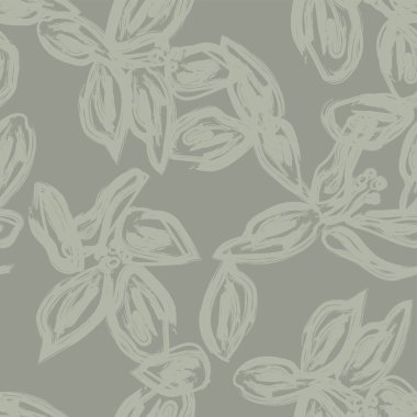 Abstract Floral seamless pattern design for fashion textiles, graphics, backgrounds and crafts