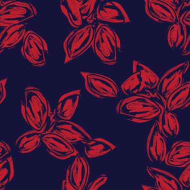 Abstract Floral seamless pattern design for fashion textiles, graphics, backgrounds and crafts