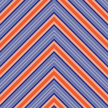 Moda tekstil ve grafikleri için uygun turuncu sembol çizgili dikişsiz arkaplan