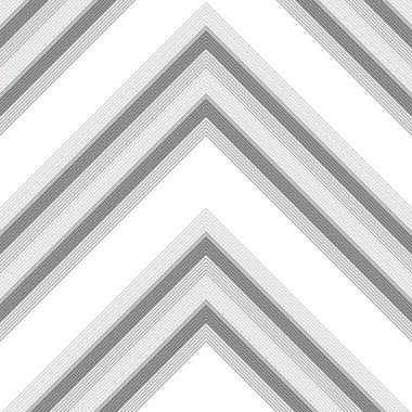 Monochrome Chevron diagonal striped seamless pattern background suitable for fashion textiles, graphics