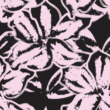 Abstract Floral seamless pattern design for fashion textiles, graphics, backgrounds and crafts