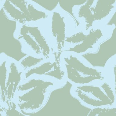 Abstract Floral seamless pattern design for fashion textiles, graphics, backgrounds and crafts