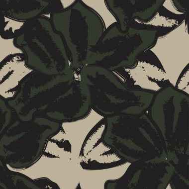 Abstract Floral seamless pattern design for fashion textiles, graphics, backgrounds and crafts