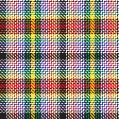 Gökkuşağı Ekoseli, kareli, ekose desenli moda tekstil ve grafikleri için uygun