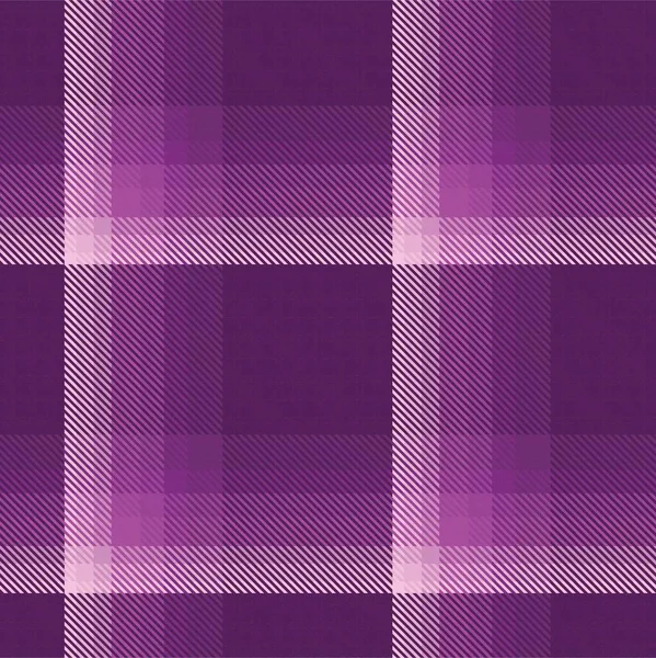 Violet Ombre Plaid Motif Sans Couture Texturé Adapté Aux Textiles — Image vectorielle