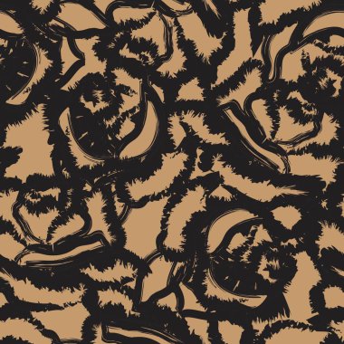 Moda tekstil, grafik, arkaplan ve el sanatları için soyut Rose Çiçeksiz desen tasarımı