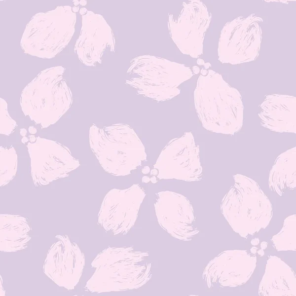 概要ファッションテキスタイル グラフィック 工芸品のための花シームレスパターンデザイン — ストックベクタ
