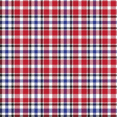 Noel Klasik Ekose desenli moda tekstil ve grafikleri için kusursuz desen