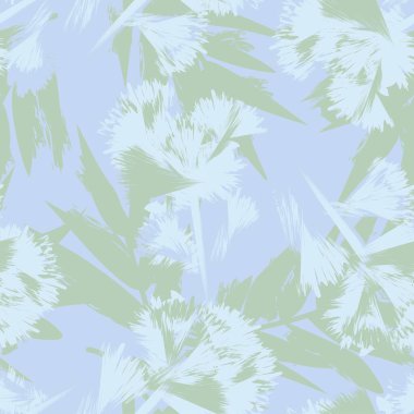 Pastels Tropikal Yaprak desen tasarımı moda tekstil, grafik ve el sanatları için