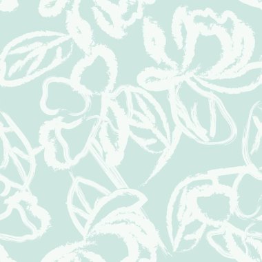 Moda tekstil, grafik, arka plan ve el sanatları için Pastel Soyut Çiçeksiz desen tasarımı