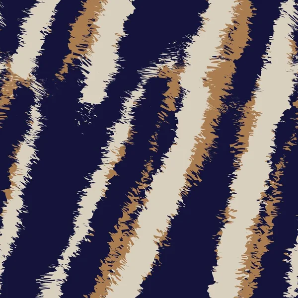 Neutral Färg Abstrakt Zebra Strukturerad Mönster Design För Mode Textilier — Stock vektor
