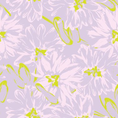 Moda tekstil, grafik, arka plan ve el sanatları için Pastel Soyut Çiçeksiz desen tasarımı