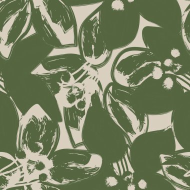 Tarafsız Renk Özeti: Moda tekstil, grafik, arka plan ve el sanatları için kusursuz desen tasarımı