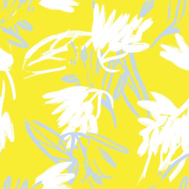 Moda tekstil, grafik, arka plan ve el sanatları için renkli Soyut Çiçeksiz desenli tasarım