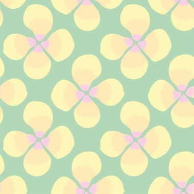 Moda tekstil, grafik, arka plan ve el sanatları için renkli Soyut Çiçeksiz desenli tasarım