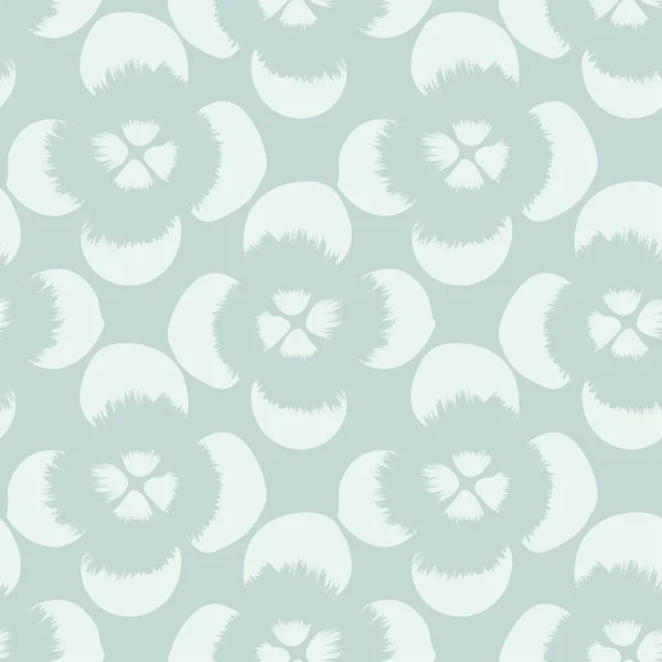 Pastel Abstract Bloemen Naadloos Patroon Ontwerp Voor Mode Textiel Graphics — Stockvector