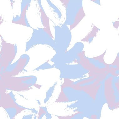 Moda tekstil, grafik, arka plan ve el sanatları için Pastel Soyut Çiçeksiz desen tasarımı
