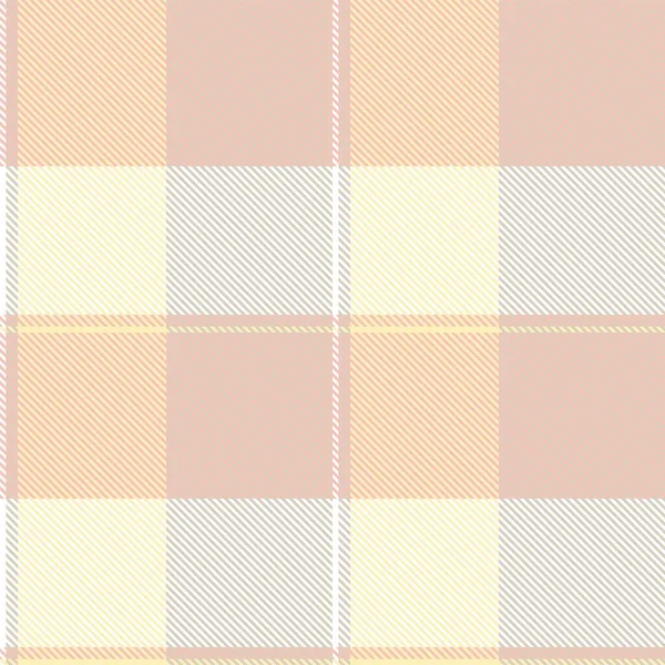 Pastels Classic Plaid Motif Sans Couture Texturé Pour Les Textiles — Image vectorielle