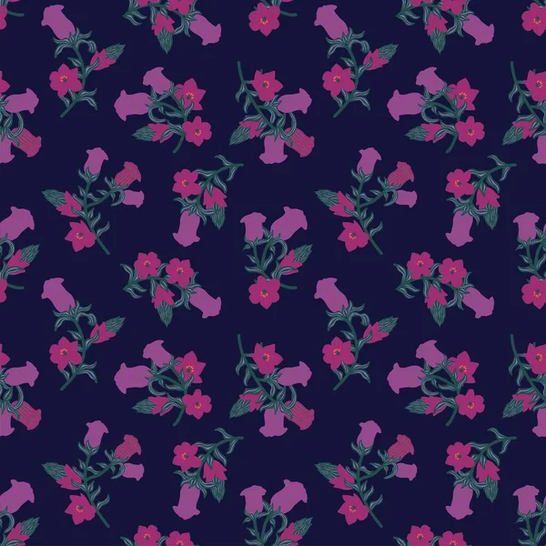 Barevné Orientální Květinové Bezešvé Vzor Pozadí Pro Módní Textil Grafiku — Stockový vektor